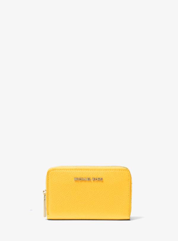 Damske Penazenky Michael Kors Small Pebbled Leather Kvetinové Oranžové - Doplnky Michael Kors Nejlevnejsi | TYVOQ-1745